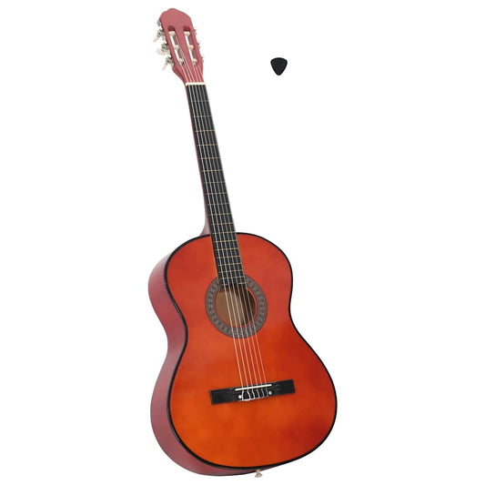 Klassische Gitarre für Anfänger 4/4 39" Lindenholz