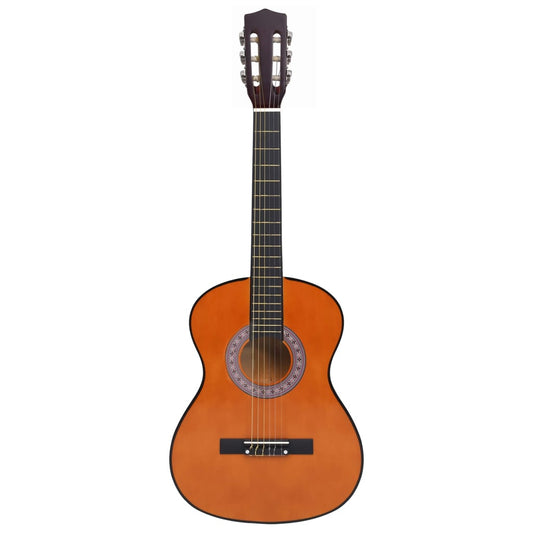 Klassische Gitarre für Anfänger und Kinder 3/4 36" Lindenholz