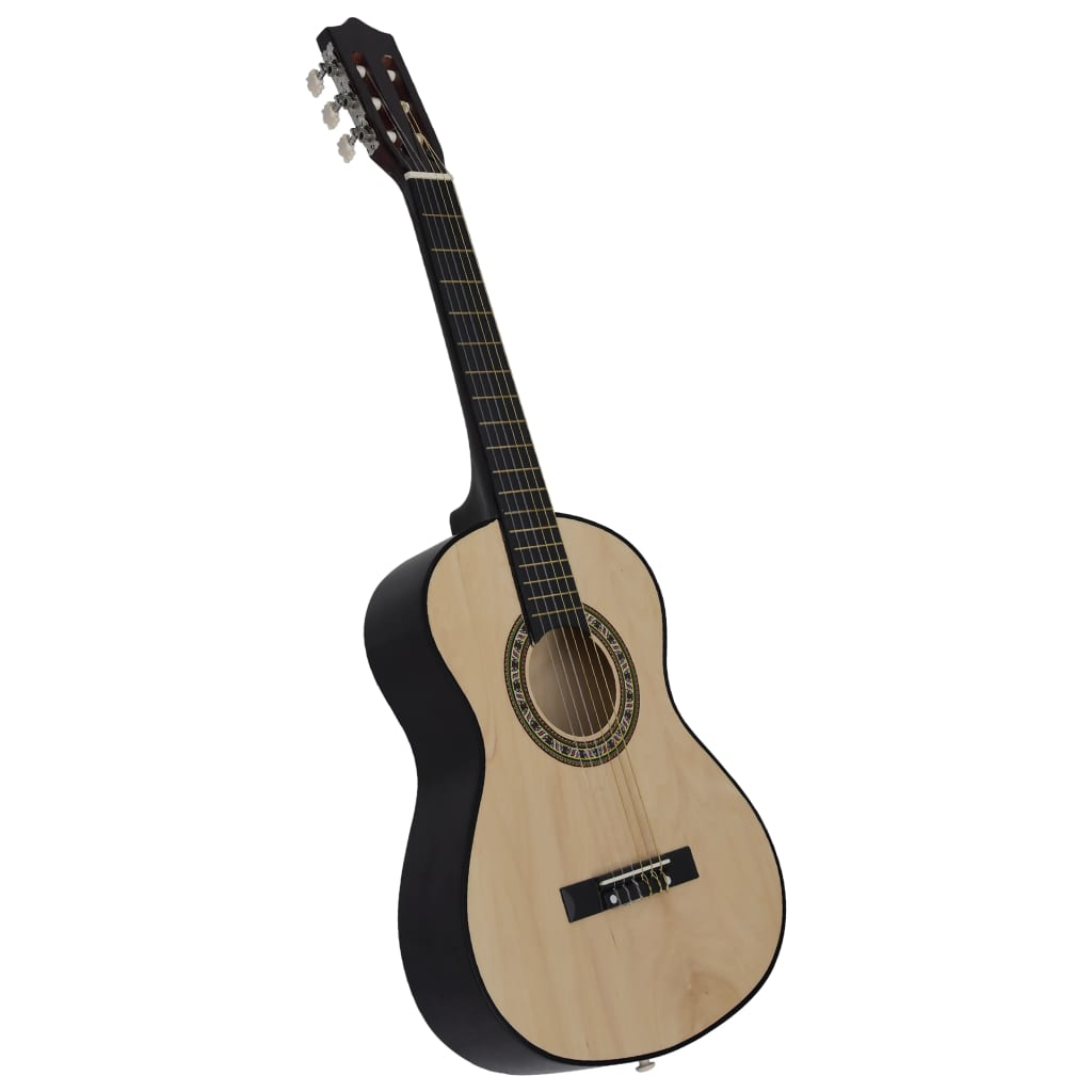 8-tlg. Klassische Gitarre für Kinder-Anfänger 1/2 34"