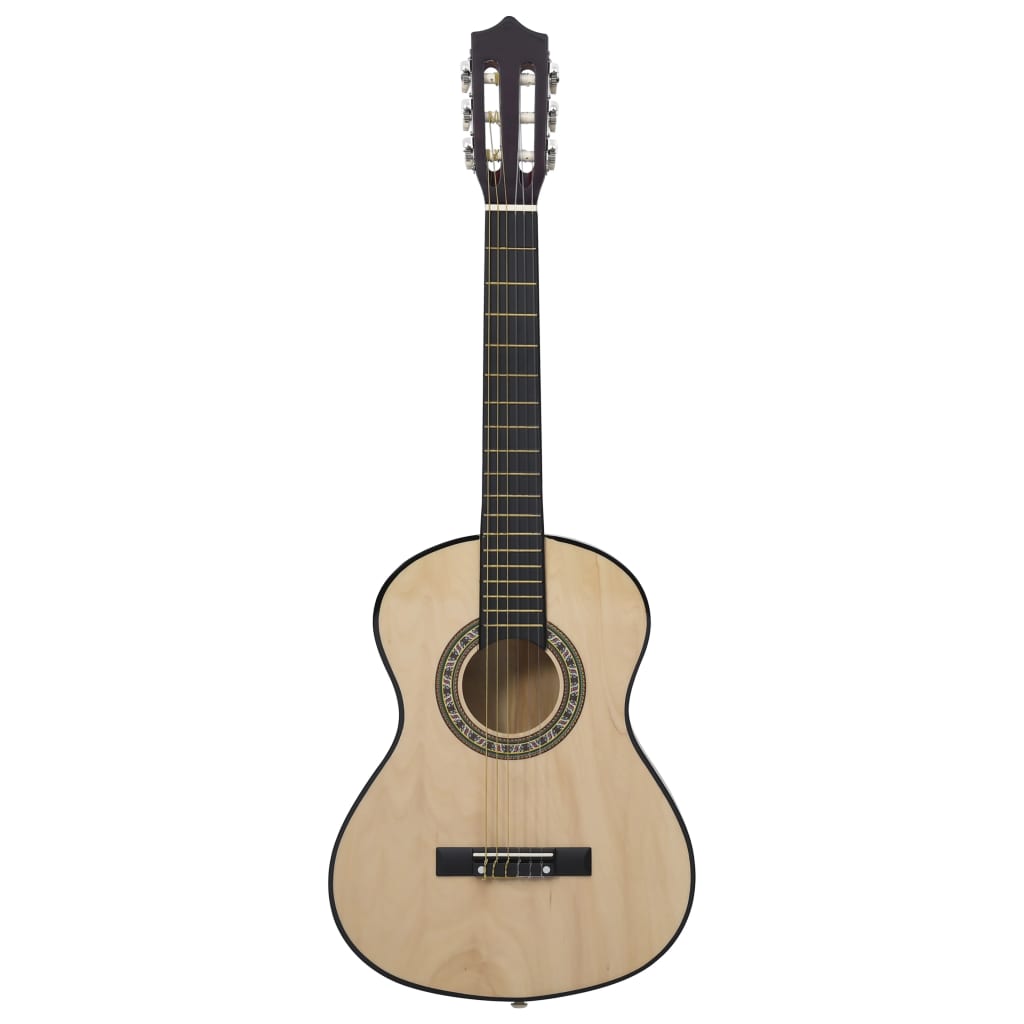 8-tlg. Klassische Gitarre für Kinder-Anfänger 1/2 34"