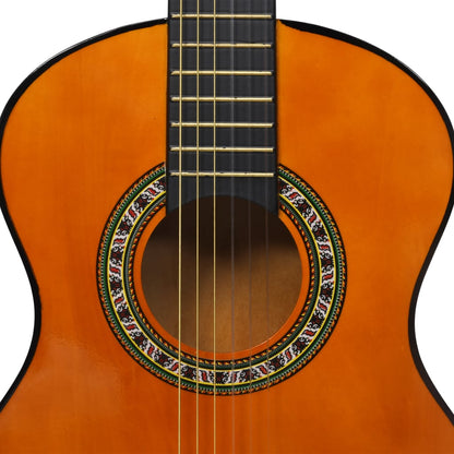 8-tlg. Klassische Gitarre Set für Anfänger 1/2 34"