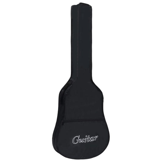 Gitarrentasche für 4/4 (39") Klassikgitarre Schwarz 100x37 cm Stoff