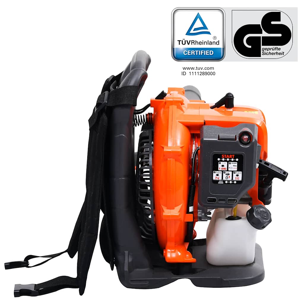 Rucksack-Benzin-Laubgebläse 900 m³/h 42,7 cc