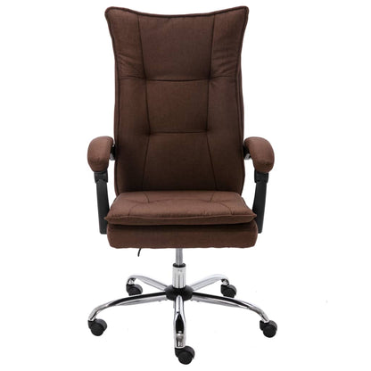 Bürostuhl Braun Stoff