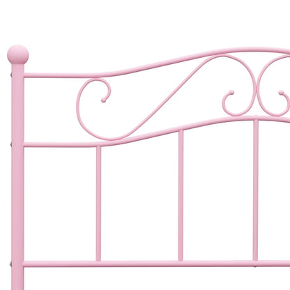 Bettgestell Rosa Metall 120x200 cm
