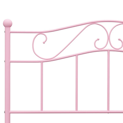 Bettgestell Rosa Metall 160x200 cm
