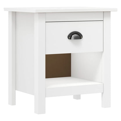 Nachttische 2 Stk. Hill 46x35x49,5 cm Massivholz Kiefer