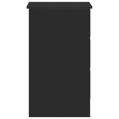 Schreibtisch Schwarz 90x45x76 cm Holzwerkstoff