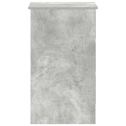 Schreibtisch Betongrau 90x45x76 cm Holzwerkstoff