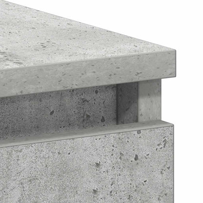 Schreibtisch Betongrau 90x45x76 cm Holzwerkstoff