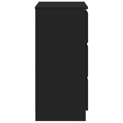 Sideboard Schwarz 60x35x76 cm Holzwerkstoff