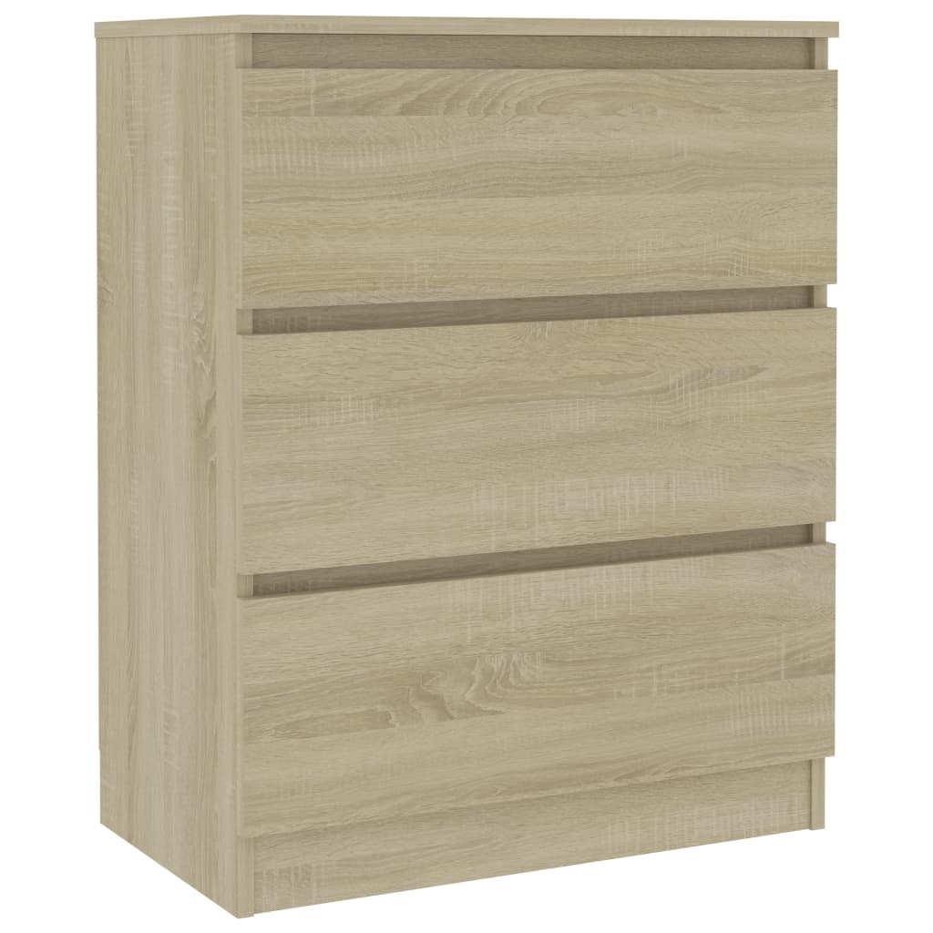 Skænk Sonoma eg 60x35x76 cm træmateriale