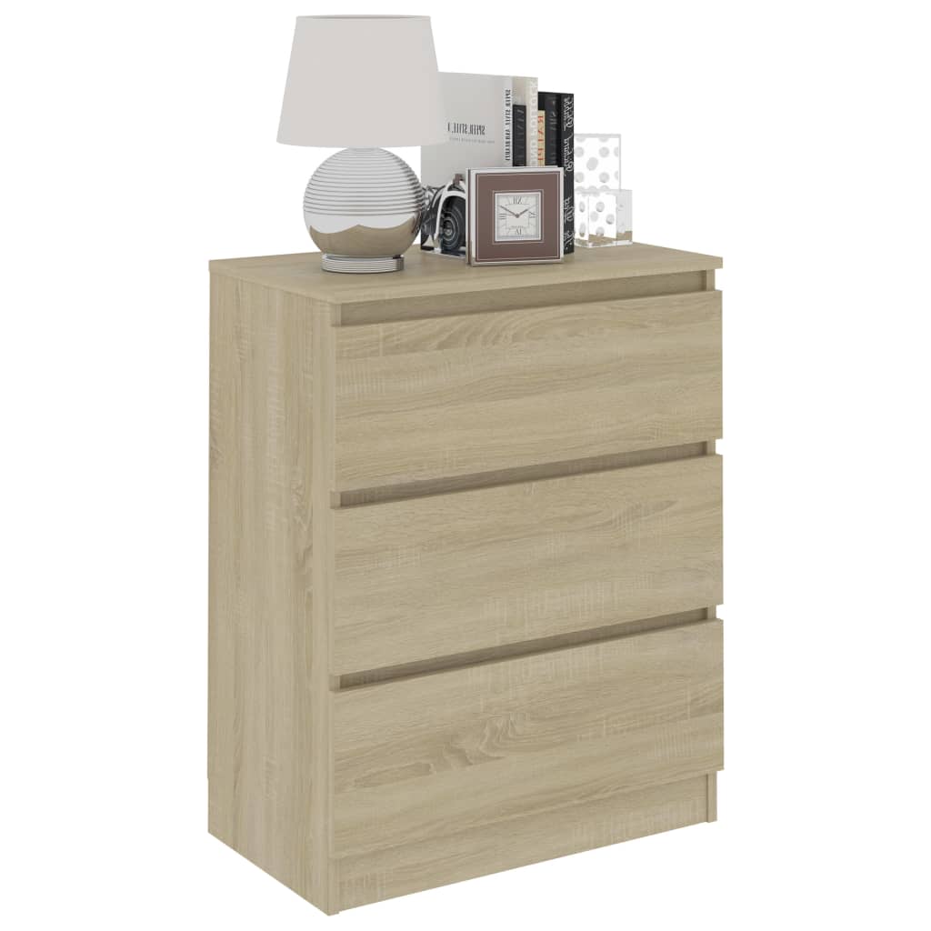 Skænk Sonoma eg 60x35x76 cm træmateriale