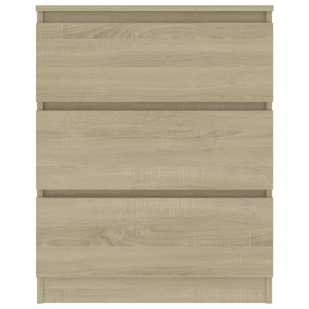 Skænk Sonoma eg 60x35x76 cm træmateriale