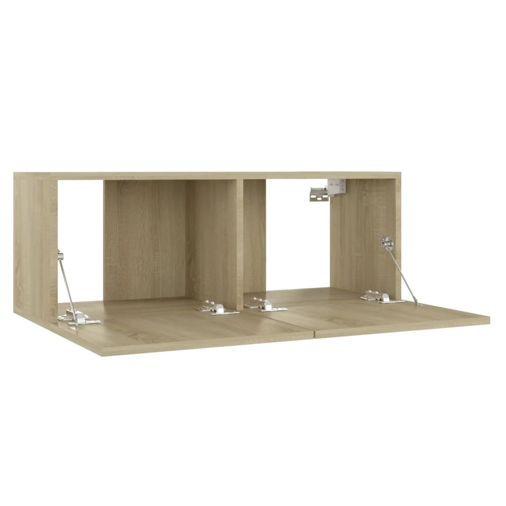 TV-Schrank Sonoma-Eiche 80x30x30 cm Holzwerkstoff