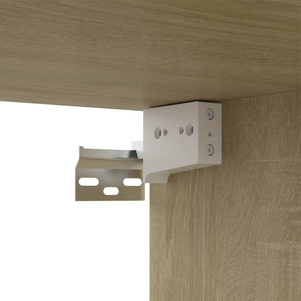 TV-Schrank Sonoma-Eiche 80x30x30 cm Holzwerkstoff