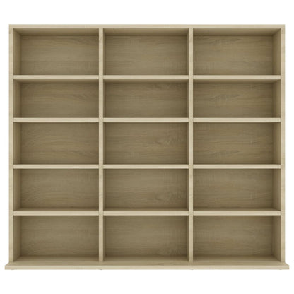 CD-Regal Sonoma-Eiche 100x23x89,5 cm Holzwerkstoff