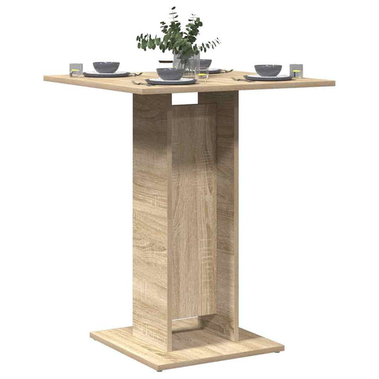 Bistrotisch Sonoma-Eiche 60x60x75 cm Holzwerkstoff