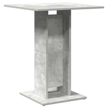 Bistrotisch Betongrau 60x60x75 cm Holzwerkstoff