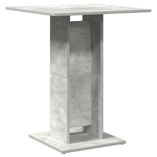Bistrotisch Betongrau 60x60x75 cm Holzwerkstoff