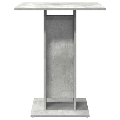Bistrotisch Betongrau 60x60x75 cm Holzwerkstoff