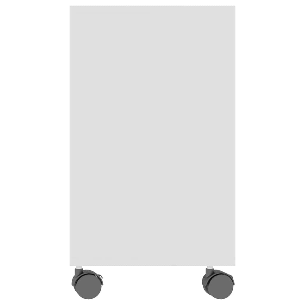 Sidebord Hvid 70x35x55 cm Træmateriale