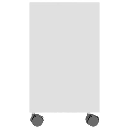 Sidebord Hvid 70x35x55 cm Træmateriale