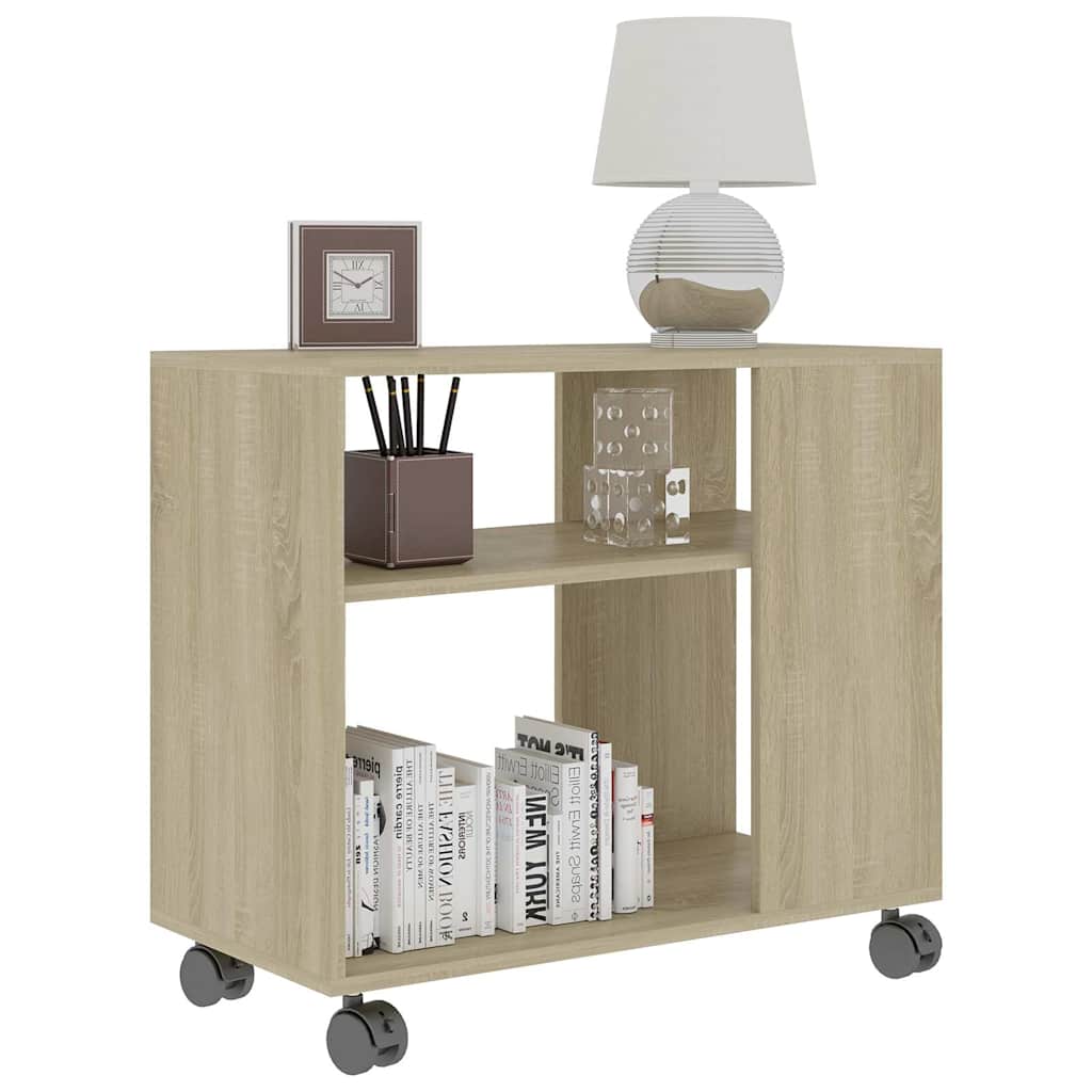 Beistelltisch Sonoma-Eiche 70x35x55 cm Holzwerkstoff