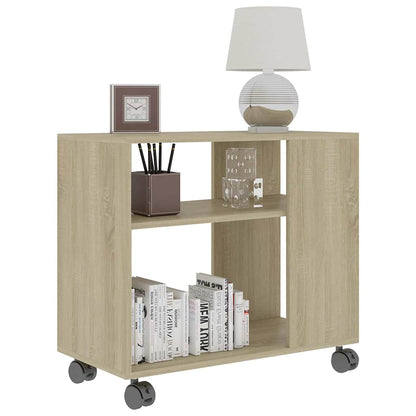 Beistelltisch Sonoma-Eiche 70x35x55 cm Holzwerkstoff