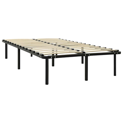 Bettgestell Schwarz Metall 160×200 cm