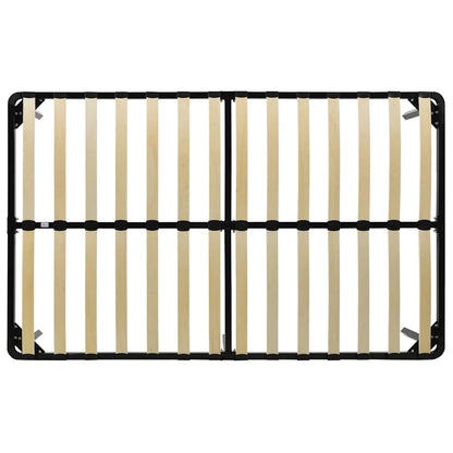 Bettgestell Schwarz Metall 160×200 cm