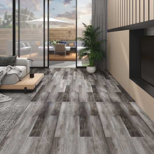 PVC-Laminat-Dielen 5,02 m² 2 mm Selbstklebend Gestreift Holz