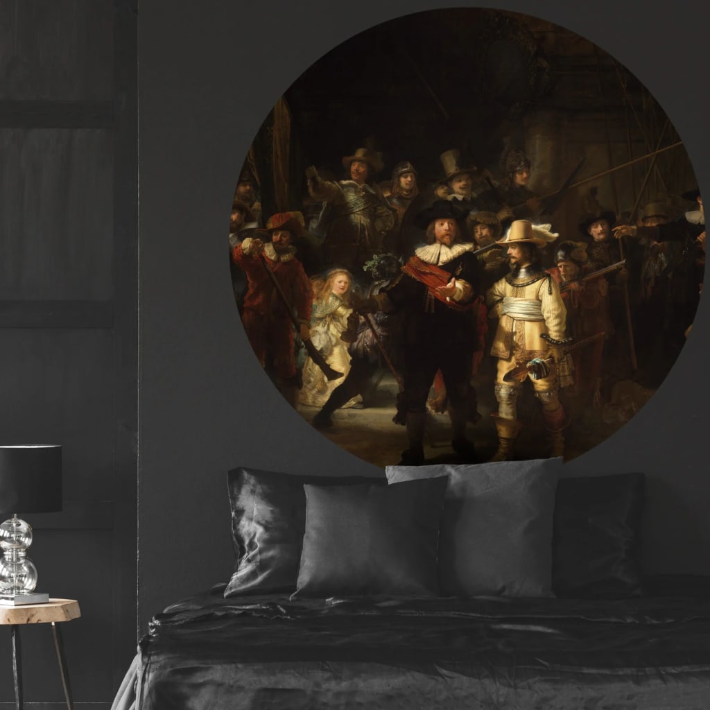 Fototapete The Night Watch Rund 190 cm