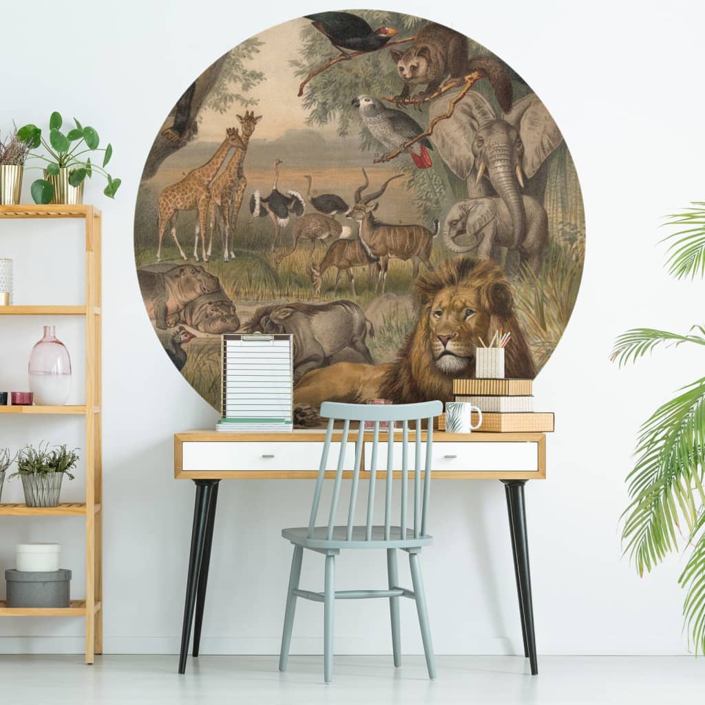 Fototapete Animals of Africa 142,5 cm