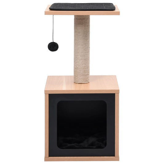 Katte kradsestolpe med sisal kradsemåtte 62 cm
