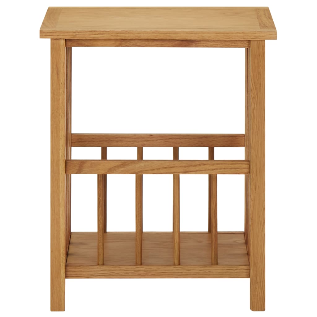 Zeitungstisch 45x35x55 cm Eiche Massivholz