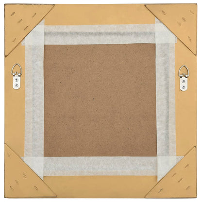 Wandspiegel im Barock-Stil 40x40 cm Golden