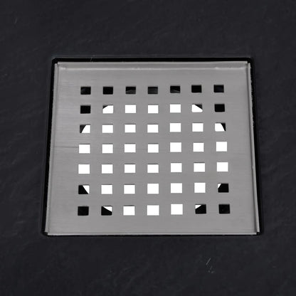 Duschtasse SMC Schwarz 90x90 cm