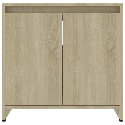 Badezimmerschrank Sonoma-Eiche 60x33x61 cm Holzwerkstoff