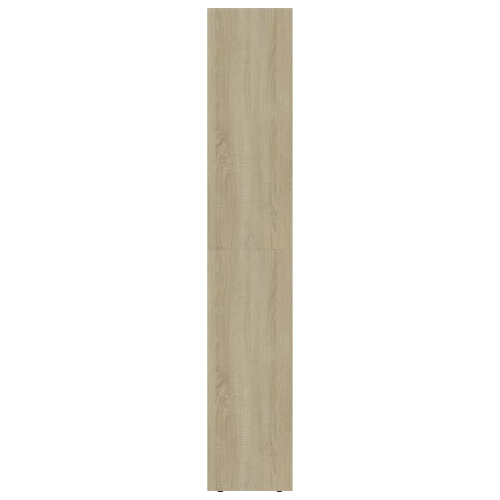 Bücherregal Sonoma-Eiche 36x30x171 cm Holzwerkstoff