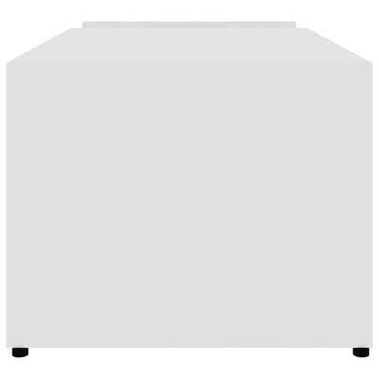 Sofabord Hvid 90x45x35 cm Træ Materiale