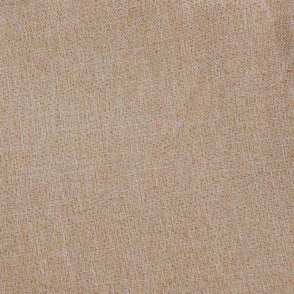 Verdunkelungsvorhänge Ösen Leinenoptik 2 Stk. Beige 140x245 cm