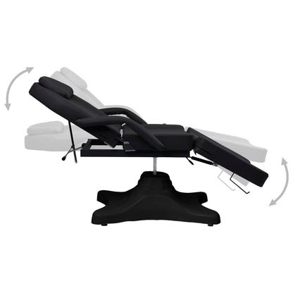 Massagetisch Schwarz 180x62x(86,5-118) cm
