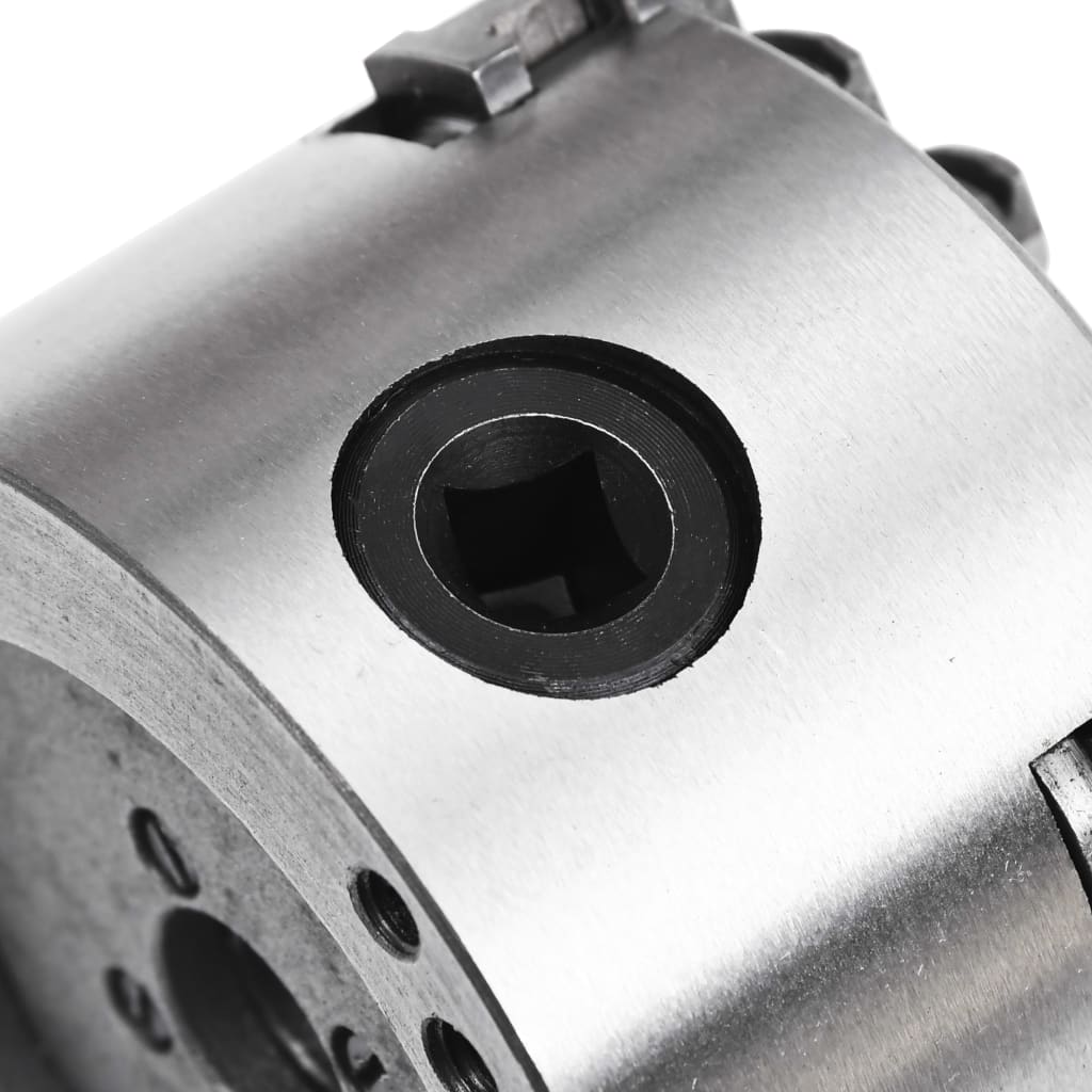 4-Backen-Drehfutter Selbstzentrierend 80 mm Stahl