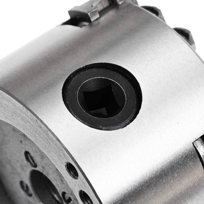 4-Backen-Drehfutter Selbstzentrierend 80 mm Stahl