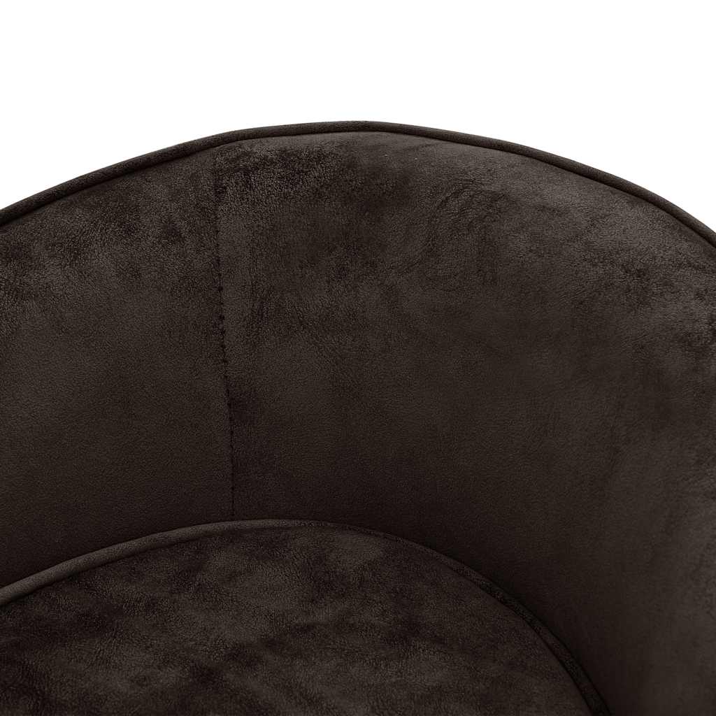 Hundesofa Braun 69x49x40 cm Plüsch
