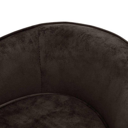 Hundesofa Braun 69x49x40 cm Plüsch