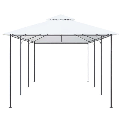 Pavillon 600x298x270 cm Weiß 180g/m²