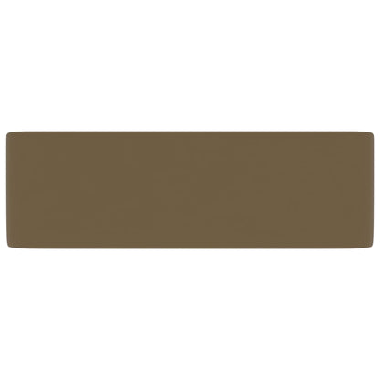 Luxus-Waschbecken Matt Creme 41x30x12 cm Keramik