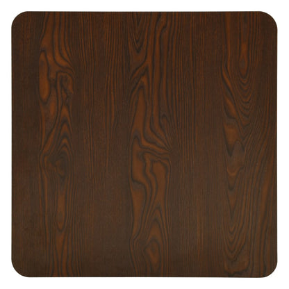 Bistrotisch Dunkle Esche 50x50x107 cm